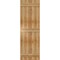 Ekena Millwork Joined Board-n-Batten Shutters, Rough Sawn Western Red Cedar, 21 1/2W x 66H, PR RBJ06S21X066RWR - alternate 2